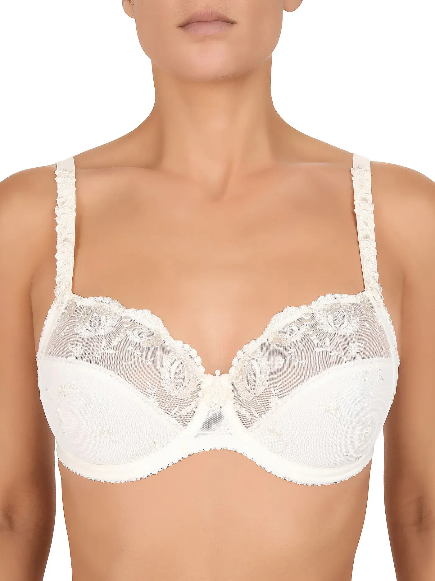 FELINA CONTURELLE | Bügel-BH Provence tango red | creme